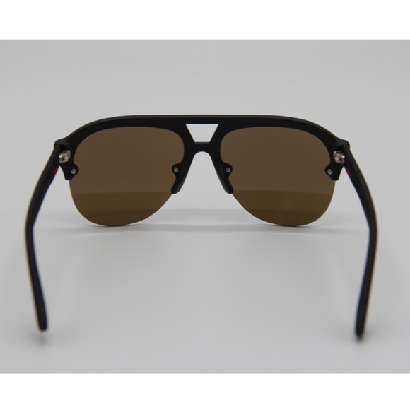 NEW GUCCI AVIATOR SUNGLASSES GUCCI GG0170S 002 MEN’S EYEWEAR GUCCI - Picture 6 of 11